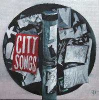 CITY SONGS - Claude-Max Lochu - Artiste Peintre - Paris Painter